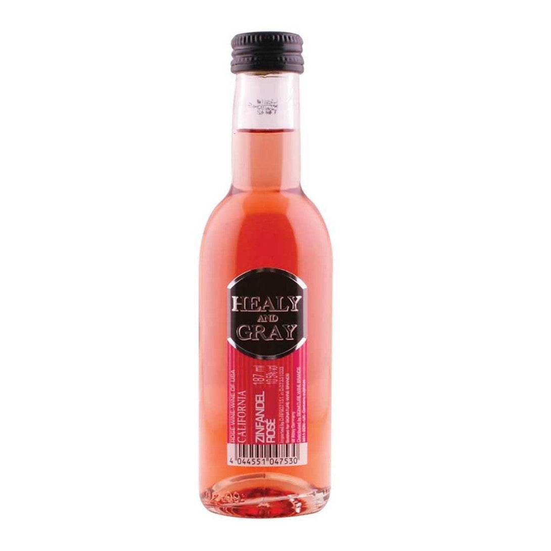 Healy & Gray Zinfandel Rose 18.7ml & Milk Tray ChocolatesHealy & Gray Zinfandel Rose 18.7ml & Milk Tray Chocolates Healy & Gray Zinfandel Rose California 18.7ml Bright salmon pink colour and fresh nose of raspberry and strawberry. Celebrates life's memora