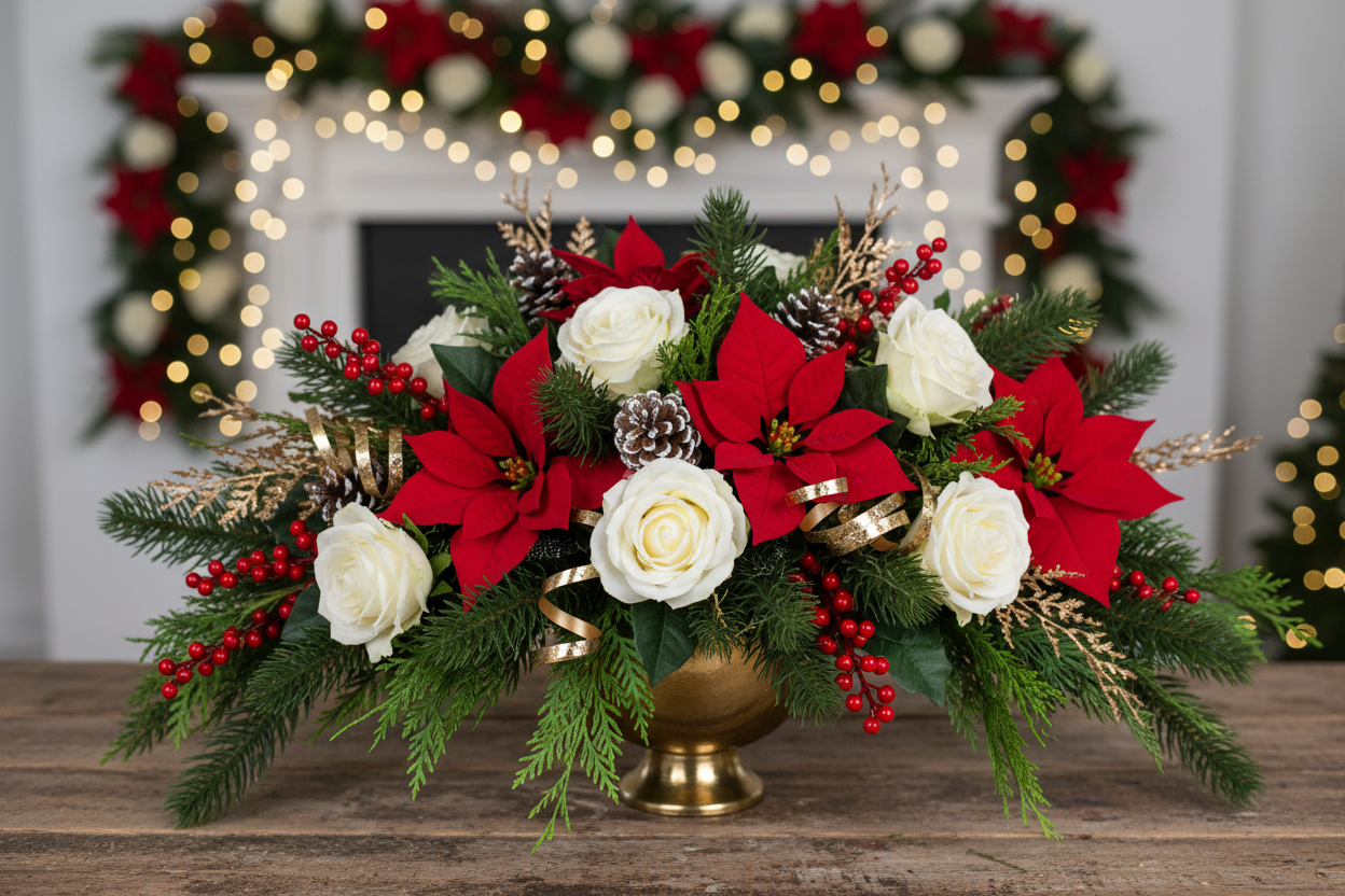 christmas flowers