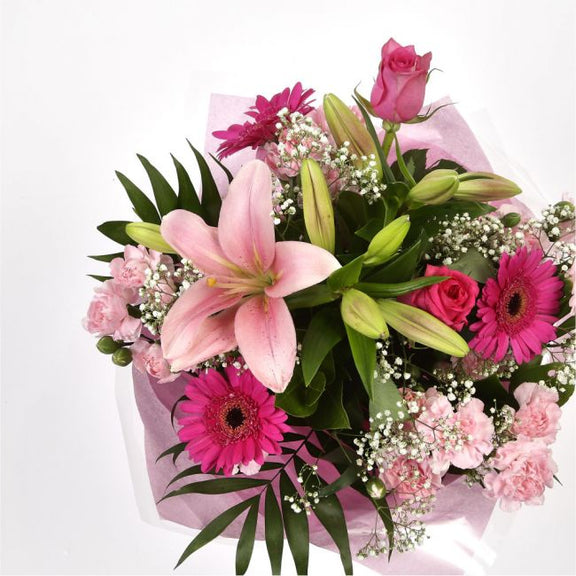 Pink Sienna Bouquet Lovely Flora World